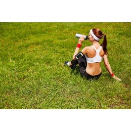 Elbe AU-B15-MIC Auriculares Intra-auditivos con Micro, Blancos