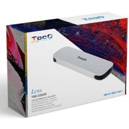 TooQ TQE-2202S Caja Externa SSD M.2 USB-C 5Gbps Sin Tornillos Plata Aluminio Compatible M.2 2230/2242/2260/2280 TooQ TQE-2202S Caja Externa SSD M.2 USB-C 5Gbps Sin Tornillos Plata Aluminio Compatible M.2 2230/2242/2260/2280