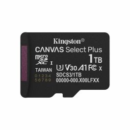 Kingston Tarjeta Memoria Micro Secure Digital Sdxc Canvas Select Plus Gen3 1TB 150 MB/s Precio: 111.94999981. SKU: B16XB9BLMZ