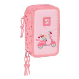 Estuche Escolar con Accesorios Moos Passion Multicolor 12,5 x 19,5 x 5,5 cm 37 Piezas Precio: 11.49999972. SKU: B1JC634PY3