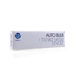 M-Tech MTECZ28 Lámpara Halógena Automoción WY5W W2.1x9.5D Ámbar 12V 5W Homologada E8, Pack 10 Unidades