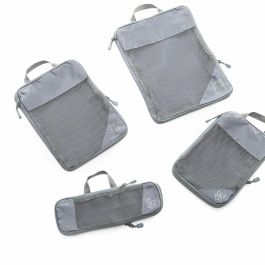Bolsas Organizadoras de Compresión para Maletas Compakube InnovaGoods 4 Piezas
