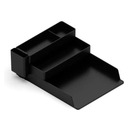 Q-connect Bandeja Sobremesa Organizador de Escritorio Plástico Negro con 4 Departamentos Precio: 15.2097. SKU: B1526Y4FKR