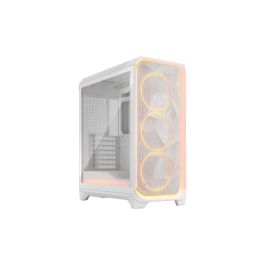 Fractal Design Torre Midi Meshify 3 Blanco TG Iluminación RGB ATX/EATX/micro ATX/Mini-ITX