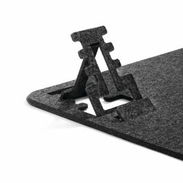 Durable EFFECT Schreibunterlage, alfombrilla de escritorio, antracita, 700x330mm
