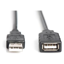Digitus Cable Extensor Repetidor USB 2.0 Activo 10m A/M a A/F Negro