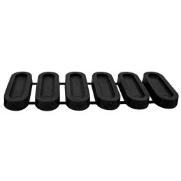 Q&Q 9033.118 Deslizante Pisano en Tira para Grapar - 16 Unidades de Plástico Negro - Muebles, Sillas y Mesas Precio: 41.7899999. SKU: B1F5LYZNPG