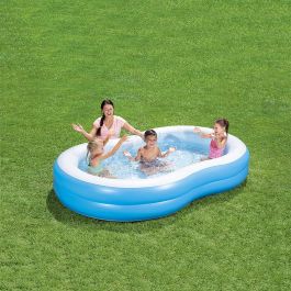 Bestway Piscina Hinchable 2 Camaras Gran Lago 262x157x46 cm +3 Años Jardin 54117 Bestway Piscina Hinchable 2 Camaras Gran Lago 262x157x46 cm +3 Años Jardin 54117