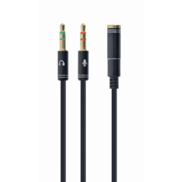 GEMBIRD Adaptador Audio Stereo 3.5mm Mini Jack 4PIN AU354PM-0.2M Cable 0,2m Negro Precio: 5.50000055. SKU: B12QZNLR25