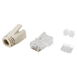 Equip Kit 100 Conectores RJ45 Cat.6A UTP con Protector y Guia Precio: 24.69000039. SKU: B17SNKRA7A