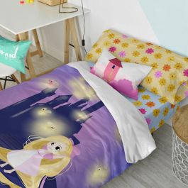 Juego de funda nórdica HappyFriday Mr Fox Long braid Multicolor Cama de 105 2 Piezas