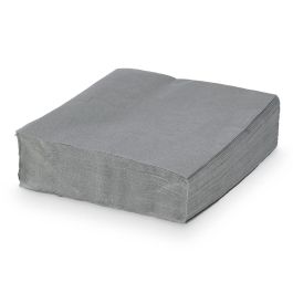 Set 50 Servilletas 33x33 cm Gris - Kinvara (16 Unidades) Set 50 Servilletas 33x33 cm Gris - Kinvara (16 Unidades)