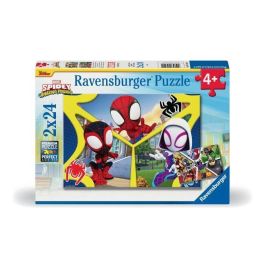Ravensburger 05729 Puzzle Premium Infantil de 2x24 piezas Spidey y Fantásticos Amigos, recomendado para niños de 4 años, incluye 2 pósters Precio: 24.78999963. SKU: B1HBLYC297