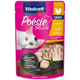 Vitakraft Poesie Delisauce Pouch Pollo 23x85g Gatos Snacks Sin Azúcar Precio: 30.9155. SKU: B1HQXEW84N