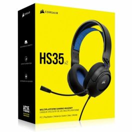 Corsair HS35 v2 Auriculares Alámbrico Diadema Juego Azul