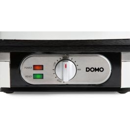 Domo Máquina para Hacer Gofres DO9274W 1400 W, 2 Gofres XL, Blanca