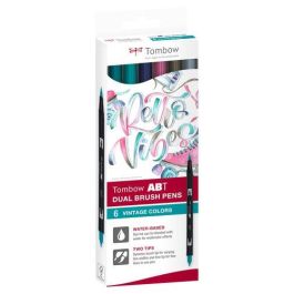 Rotulador Tombow Doble Punta Pincel Colores Vintage Estuche De 6 Precio: 19.79000012. SKU: B1FKSPNZ4B