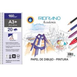 Bloc De Dibujo Fabriano Accademia Con Espiral Liso Tecnicas Mixtas A3+ 160G 20H Precio: 8.50000008. SKU: B1G67TGAAV
