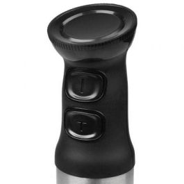 Tristar MX-4855 Batidora de mano 1200W con mango y 4 cuchillas de Acero Inoxidable, Función Turbo, Vaso Medidor 600ml