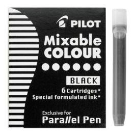 Pilot Cartuchos de tinta para parallel pen caja de 6 negro Precio: 1.9499997. SKU: B1HW9M6LET