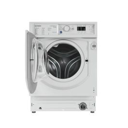 INDESIT BIWDIL861485EU lavadora-secadora totalmente integrada - 8/6 kg - Inducción - L60cm - 1400 rpm - Blanco