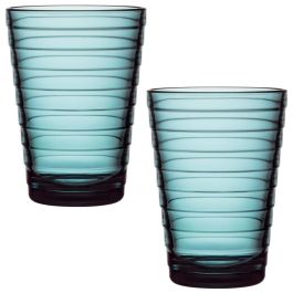 Set 2 Vasos 330 Ml Sea Blue Iittala (6 Unidades)