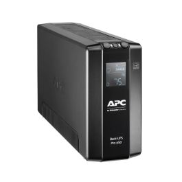 APC BR650MI sistema de alimentación ininterrumpida (UPS) Línea interactiva 0,65 kVA 390 W 6 salidas AC APC BR650MI sistema de alimentación ininterrumpida (UPS) Línea interactiva 0,65 kVA 390 W 6 salidas AC