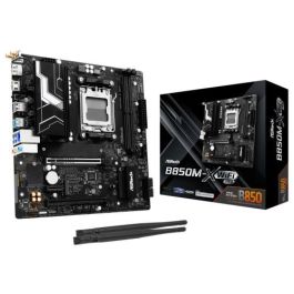 ASRock 90-MXBSH0-A0UAYZ Placa Base B850M-X WiFi R2.0 AMD AM5 B850 2xDDR5 128GB Wi-Fi 6E Bluetooth 5.2 Micro-ATX Precio: 128.49999987. SKU: B1CMLXGT3X