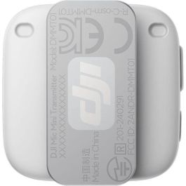 DJI DJI6941565991492 Transmisor inalámbrico Mic Mini Blanco Ártico - Ultraligero y compacto