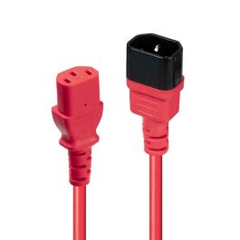 Lindy 2m Cable Extensión Alimentación IEC C14 a C13, Rojo, Conectores Moldeados VDE para PC, Monitor, UPS, Servidor y entornos profesionales, Resistente a Temperaturas Precio: 6.50000021. SKU: B1JX7VWM9L