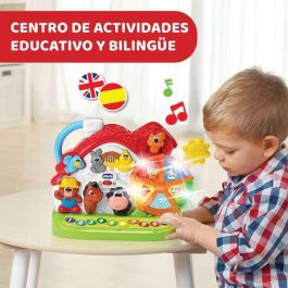 Granja sonora con luces y sonidos ¡enseña numeros, colores y nombres! 32x26x13,5 cm (bilingüe)