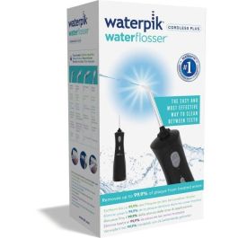 Waterpik WP 492 Hilo dental inalámbrico, 4 puntas, Negro