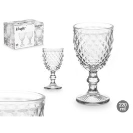 Copa Diamante Transparente 220 Ml Vivalto 8X15CM (24 Unidades) Precio: 36.49999969. SKU: B1EL3CCG79