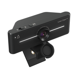 Creative Labs 73VF099000000 Webcam Live! Cam 4K UHD Plug-and-Play para Videollamadas y Transmisiones con Lente Gran Angular y Micrófonos Duales