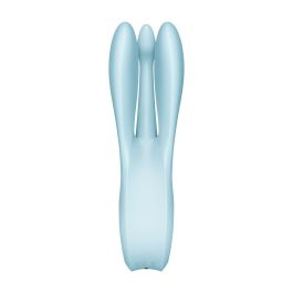 Satisfyer Threesome 1 Vibrador Azul Claro para Mujer Satisfyer Threesome 1 Vibrador Azul Claro para Mujer