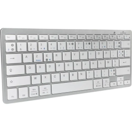 Bluestork KB-MINI-PC-MAC/FR Teclado Bluetooth Doble Diseño PC MAC