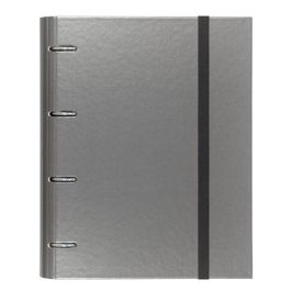 Carchivo Carpeta Anillas 4x35 mm A4 Cartón Plastificado Gris, 100H 90 gr, Carpeblock Metal Precio: 9.9499994. SKU: S8403305