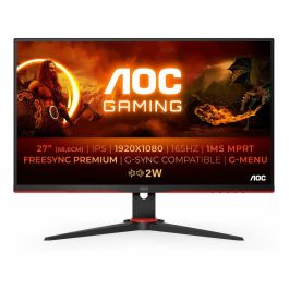 AOC 27G2SPAE/BK Monitor Gaming 27" IPS Full HD 165Hz 1ms FreeSync Premium G-Sync Compatible Altavoces