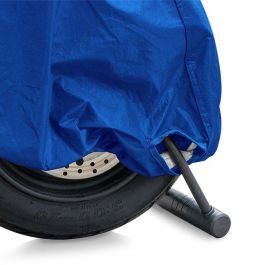 Goodyear Funda Cubre Moto Impermeable Transpirable para Moto Talla M GOD7020 Protectora contra Lluvia Nieve Sol Polvo