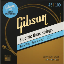 Gibson Bajo Nickel Brite Wire (Escala Larga) Ultra Light 45-100 Precio: 22.49999961. SKU: B15A4YVGH6