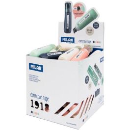 Milan Cinta Correctora Cilíndrica 5 mmx6M Serie 1918 Cubo Expositor 40 Ud C-Surtidos Precio: 48.50000045. SKU: B1HBP46CC6