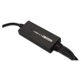 Digitus DN-8008-15 Cable USB 2.0 a 4 RS232 Negro 1.5m