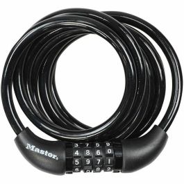 Candado para bicicleta - MASTER LOCK - 8221EURDPRO - Cable trenzado 1,8m - Combinación programable Precio: 21.49999995. SKU: B1KJ262DXK