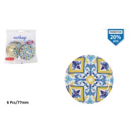 Set 6 Tapas 77T Twist Off Mosaic - Inde (24 Cajas) Set 6 Tapas 77T Twist Off Mosaic - Inde (24 Cajas) Precio: 15.49999957. SKU: B1JCAPT4DK