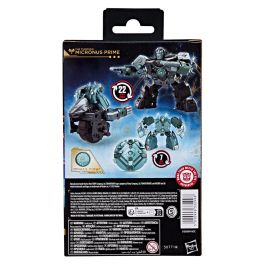 Hasbro Figura Transformers Age Of The, articulada 14 cm, se convierte en 22 pasos, incluye Piedra Quimera con Micronus Prime