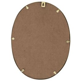 Home Deco Factory Espejo Ovalado Dorado Lounge 34x25 cm