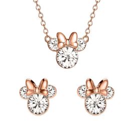 PEERS HARDY Set Colgante y Pendientes Minnie Disney Chapados Oro con Cristales Transparente Precio: 28.49999999. SKU: B1KJTTTD7N