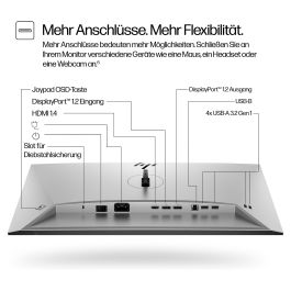 HP Monitor 23.8" 724PF Serie 7 Pro, Full HD IPS 100Hz, 5ms, Negro/Plata
