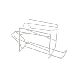 Metaltex Dispensador para latas de Aluminio Blanco, Capacidad para 6 latas