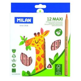 Lapices De Colores Milan Maxi Triangular Estuche De 12 Precio: 8.49999953. SKU: B18DLXG954